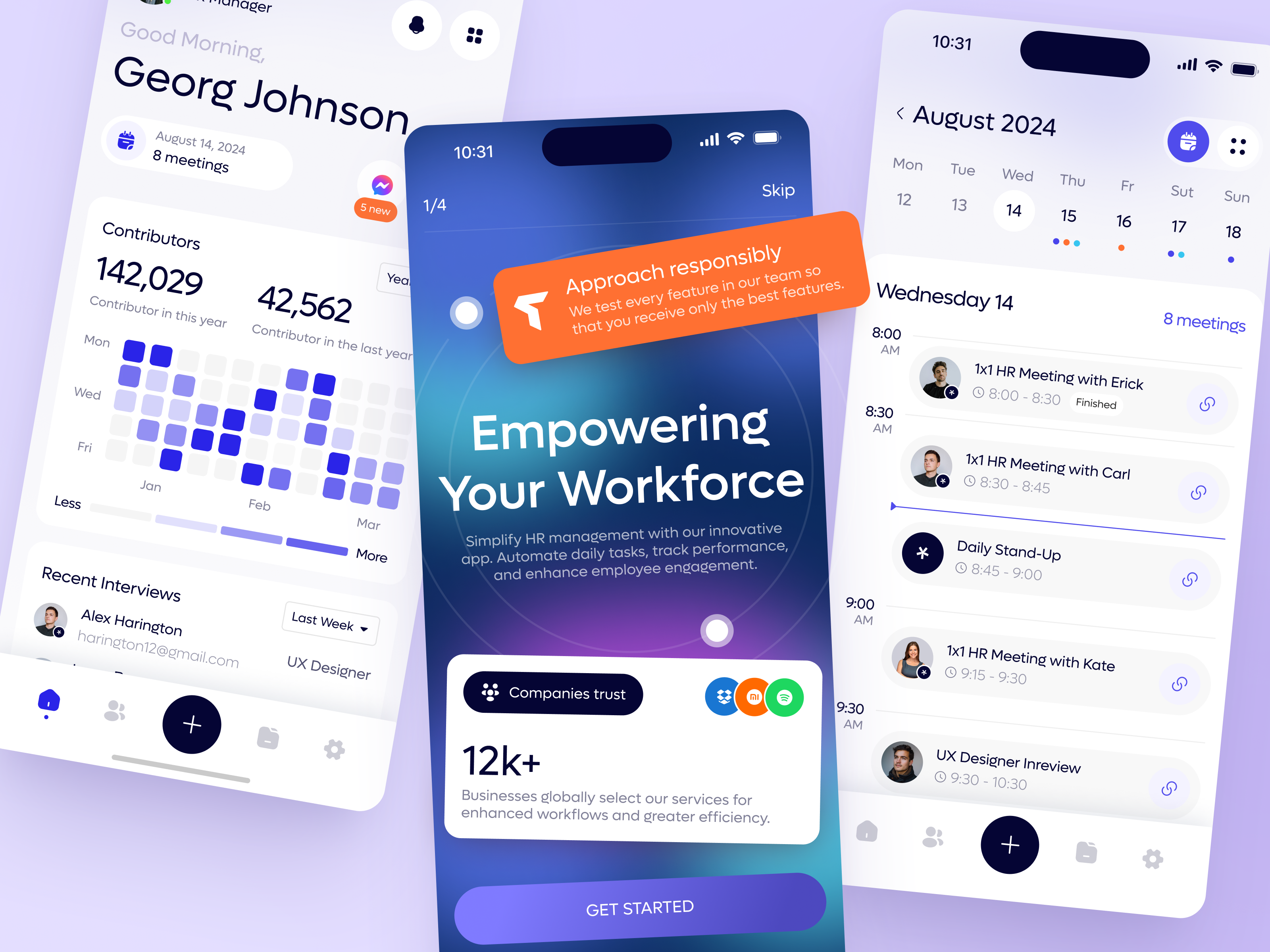 Example of Mobile App UX/UI Design