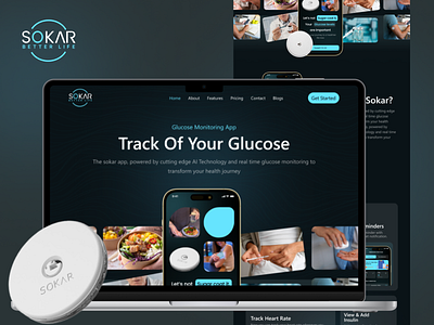 SOKAR Website ui ux website design