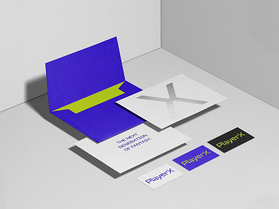 PlayerX's Identity branding corporate design download id card identity logo mockup mockups psd stationery template typography