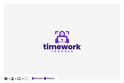 Timework tracker time time logo timer timer logo tracker tracker logo tracking tracking logo work work logo working