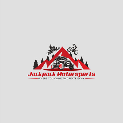 Motorsports Logo 03 design graphic design illustration illustrator logo vector