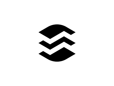 Modern Layered S Logo Concept // For Sale arrows branding chart crypto dynamic grid hexagon layered s letter s leyers logo mark minimal minimalist modern s logo shapes sharp sign sleek