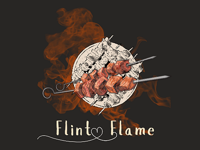 Grill restaurant logo design branding graphic design logo motion graphics