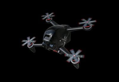 Drone 3D Models Rendered Using the "HT for Web" Graphic Engine 3d animation digital twin visualization web design