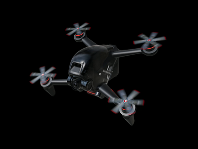 Drone 3D Models Rendered Using the "HT for Web" Graphic Engine 3d animation digital twin visualization web design