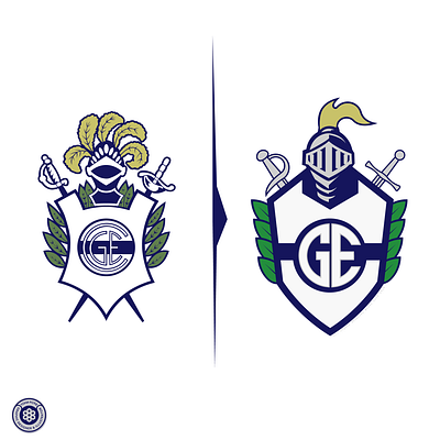 Gimnasia y Esgrima de la Plata Rebrand argentina esgrima futbol knight logo rebrand rebranding redesign shield soccer swords