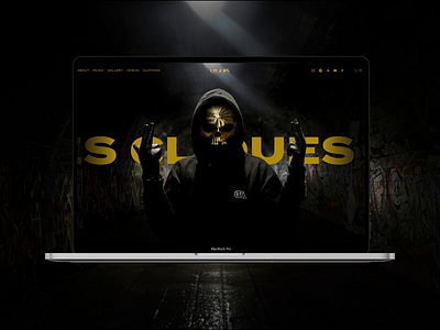 Cliques Website Design branding cliques drum n bass ecommerce music branding music design ui ux website design