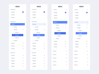 SaaS Menu design figma menu saas saas menu ui ux