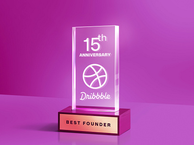 15th ANNIVERSARY OF DRIBBBLE. 15th anniversary dribbble graphic design happy birthday photoshop social media