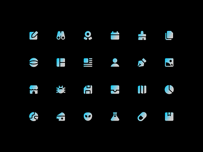 Core Gradient Icons (Free & Premium Downloads) branding core design flat gradient icons illustration illustrator logo minimal streamline trendy ui vector web