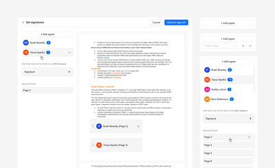 Case study: Reworking digital signature setup in DMS