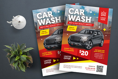 Car Wash Flyer car wash design flyer flyer design graphic design