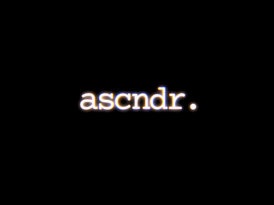 ascndr branding branding design graphic design