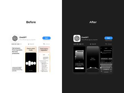 ChatGPT Appstore Dark Presence