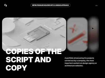 Website for Tech Company design interface product servics startup ui ux web website