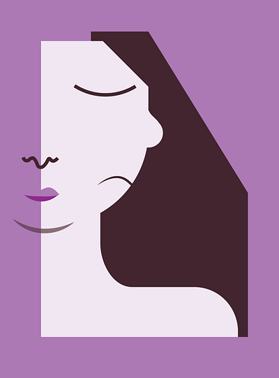 Femme design fem femme graphic design illustration poster print vector