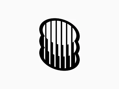 Building, pillars, negative space - Logo design abstract logo branding building icon illustration lettering logo logo design logotype minimalist logo modern logo monogram negative space pillars simple logo