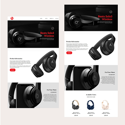 Electronic Gadget site design electronic frontend gadget ui uiux ux webdesign website