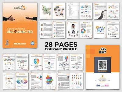 Corporate Company Profile Design 30 pages brochure branding brochure company information company profile corporate branding corporate gift printing press promotion