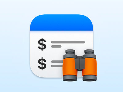 Budget Seer macOS App Icon app icon app icon design macos app icon