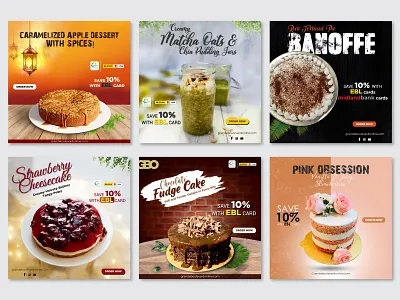 Food Social Media Post cake cake post cocolate cake post ecommerce business facebook image facebook post graphic design instagram post online business sale post sell post social media post