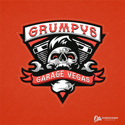 Garage Logo branding design garage logo graphic design identity illustration logo mark tshirt vector