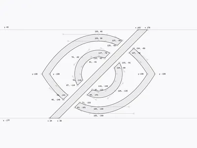 Telediario Icon branding eye icon illustration logo tv