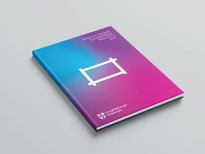 Loughborough University Graduate Brochure brochure design graphic design print design