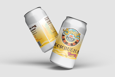 Soul Patch Kombucha branding design food and beverage graphic design illustration