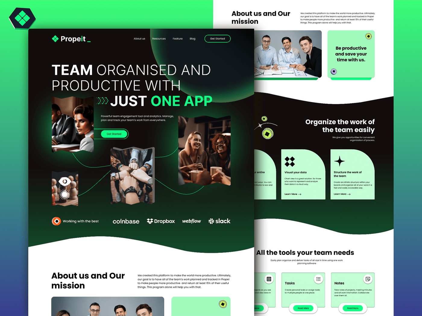 Business App Model UI/ UX by Muhammad Uzair on Dribbble