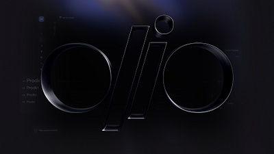 Olio | Branding 3d branding logo ui