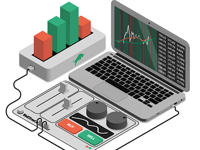 Isometric Illustrations graphic design