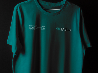 T-Shirt Design - Maka Group animation brand design branding design logo logotype mockup t shirt visual identity