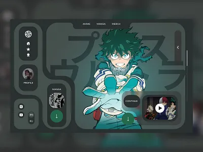 Anime Community | Landing page concept animation anime animecommunity bento bentogrid concept design designconcept figma graphic design green new ui ux uxui uxuidesign web webdesign