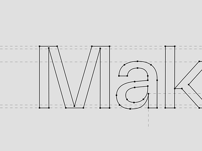 Logotype Grid - Maka Group brand brand design branding design grid logo logotype sketcg ui visual identity