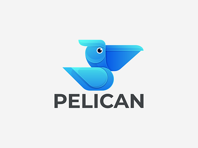PELICAN branding design graphic design icon logo pelican pelican coloring pelican design graphic pelican logo