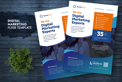 Digital Marketing Flyer design digital marketing flyer flyer flyer design graphic design print design print template