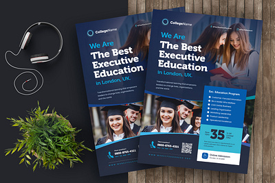 Education Flyer design education flyer flyer design graphic design print design print template