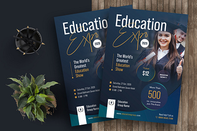 Education Flyer design education flyer flyer design graphic design print design print template