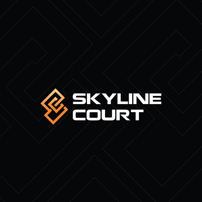 SKYLINE COURT | LOGO DESIGN & BRAND IDENTITY branding graphic design logo