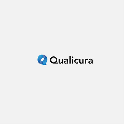 QUALICURA design logo technology vector