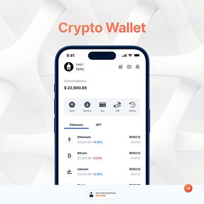 Crypto wallet spacing guide animation app branding design graphic design illustration logo typography ui ux vector