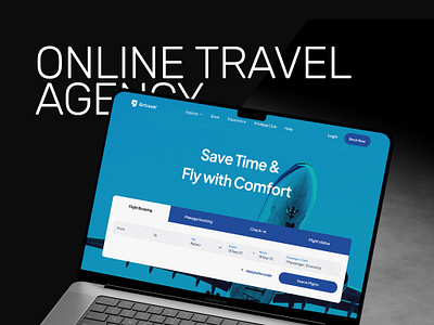 Airtravel - Website Redesign booking flight hotel online travel agency ota travel booking system user experience (ux) user interface design