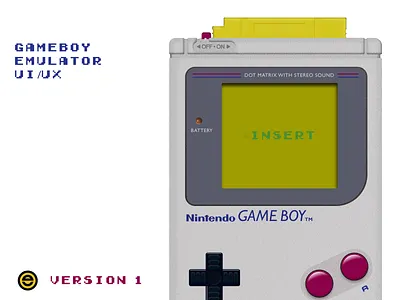 Nintendo Gameboy Emulator UI/UX figma game gameboy mobile nintendo prototype retro ui user experience ux