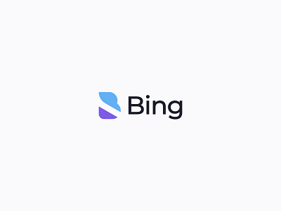 Bing logo b b logo bing bmark branding custom logo icon identity logo logo mark