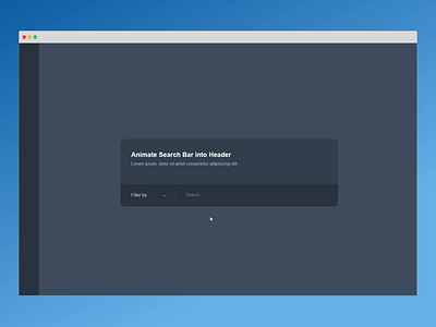 Search Interaction Animation animation interaction design prototype search ui design ux design
