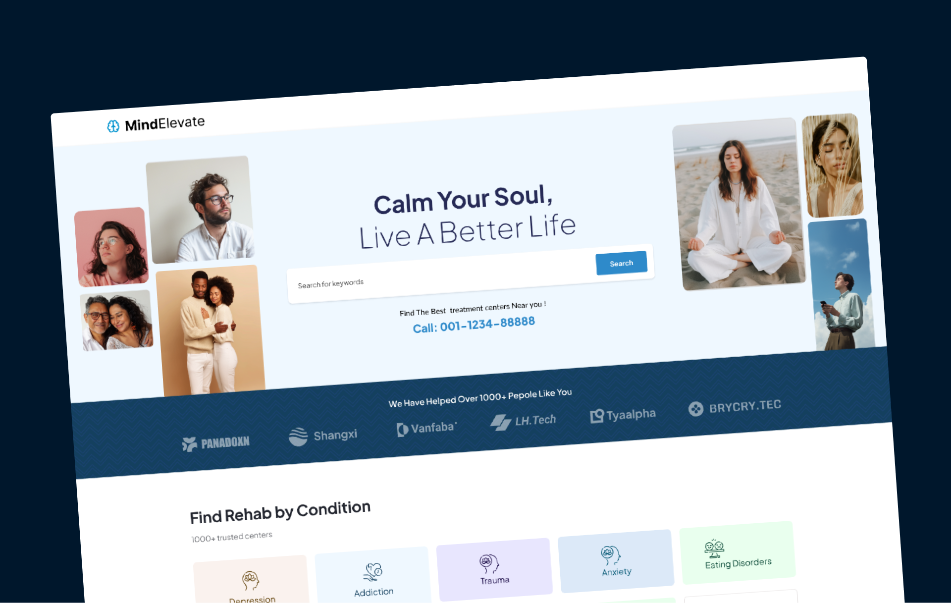 Medical Directory : Mental Health - Medical Webiste directory free website ui health health website landing page med website medical care medical landing page medicine mental health mental health community mental health website mental wellbeing mindfulness ui webiste wellbeing wellness wellness programs