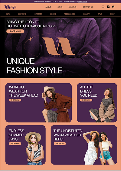 Vorve Vogue - Fahion Site UI figma figma designer graphic ui ui design ui designer uiux uiux design ux design ux designer