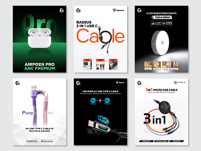 Gadget Products Social Media Post 3 in 1 cable cable post charger post earbud ecommerce post gadget gadget ads gadget facebook post gadget instagram post gadget online business gadget product social media post light facebook post mobile cable products sale post