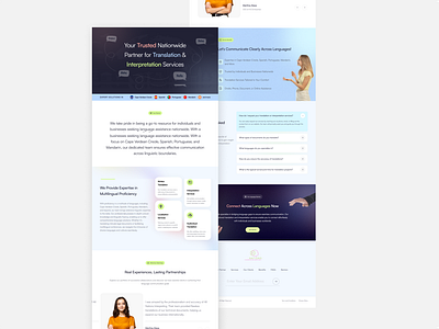All Nations Interpeting Web Design design figma figma design figma web design ui ui design uiux user experience user interface ux design uxui uxui design web design